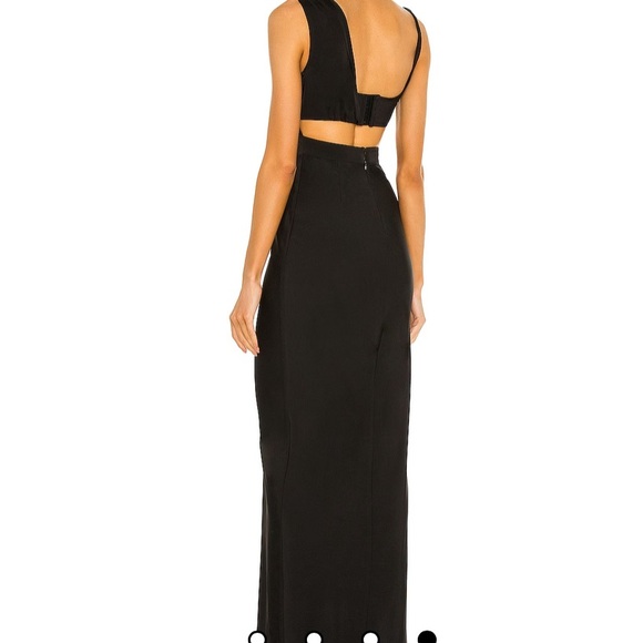 Revolve NBD Andrei gown in black - Picture 2 of 3